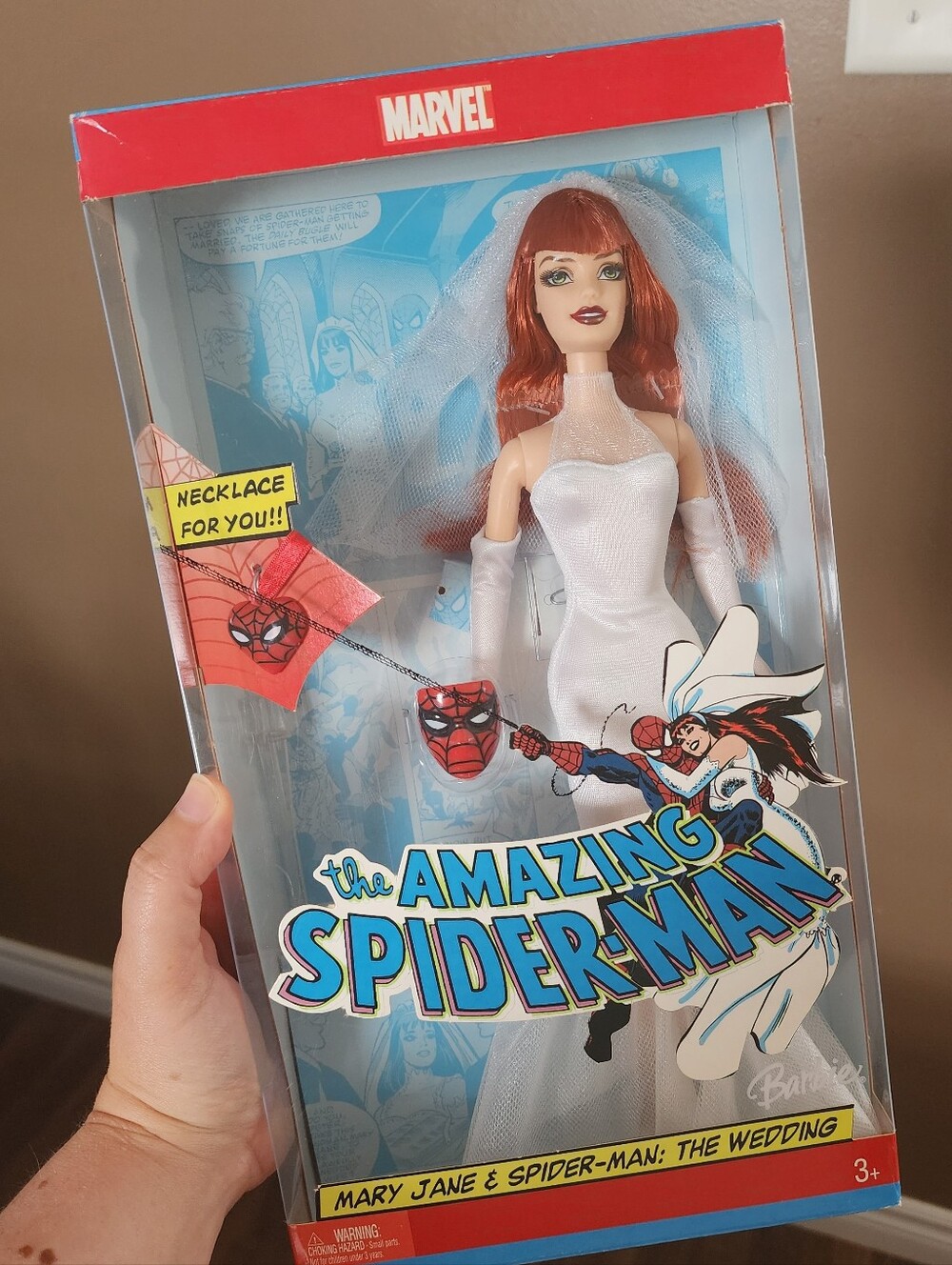 Barbie As Mary Jane - Spiderman Wedding Doll 2005